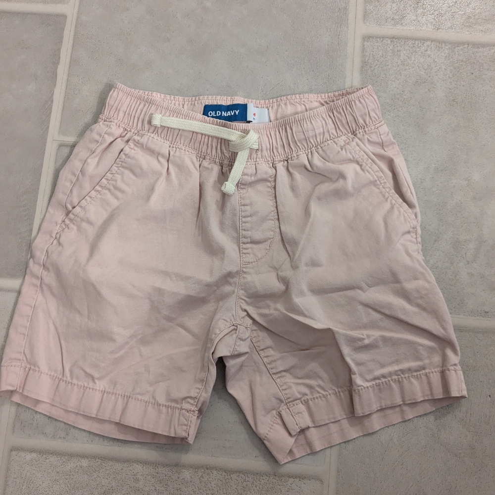 Old Navy Kid's Light Pink Drawstring Shorts